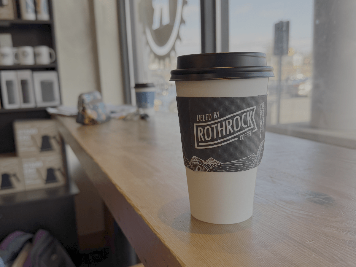 Mugshots, and a typo? at Rothrock&nbsp;Coffee